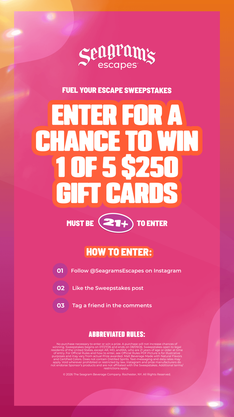 ENTER FOR A CHANCE TO WIN 1OF 5 $250 GIFT CARDS