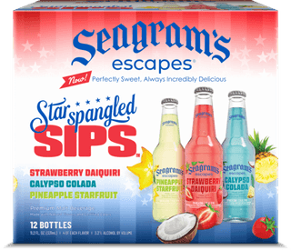 A bottle of Star Spangled Sips Variety Pack