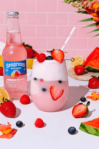 Boozy Berry Float Photo