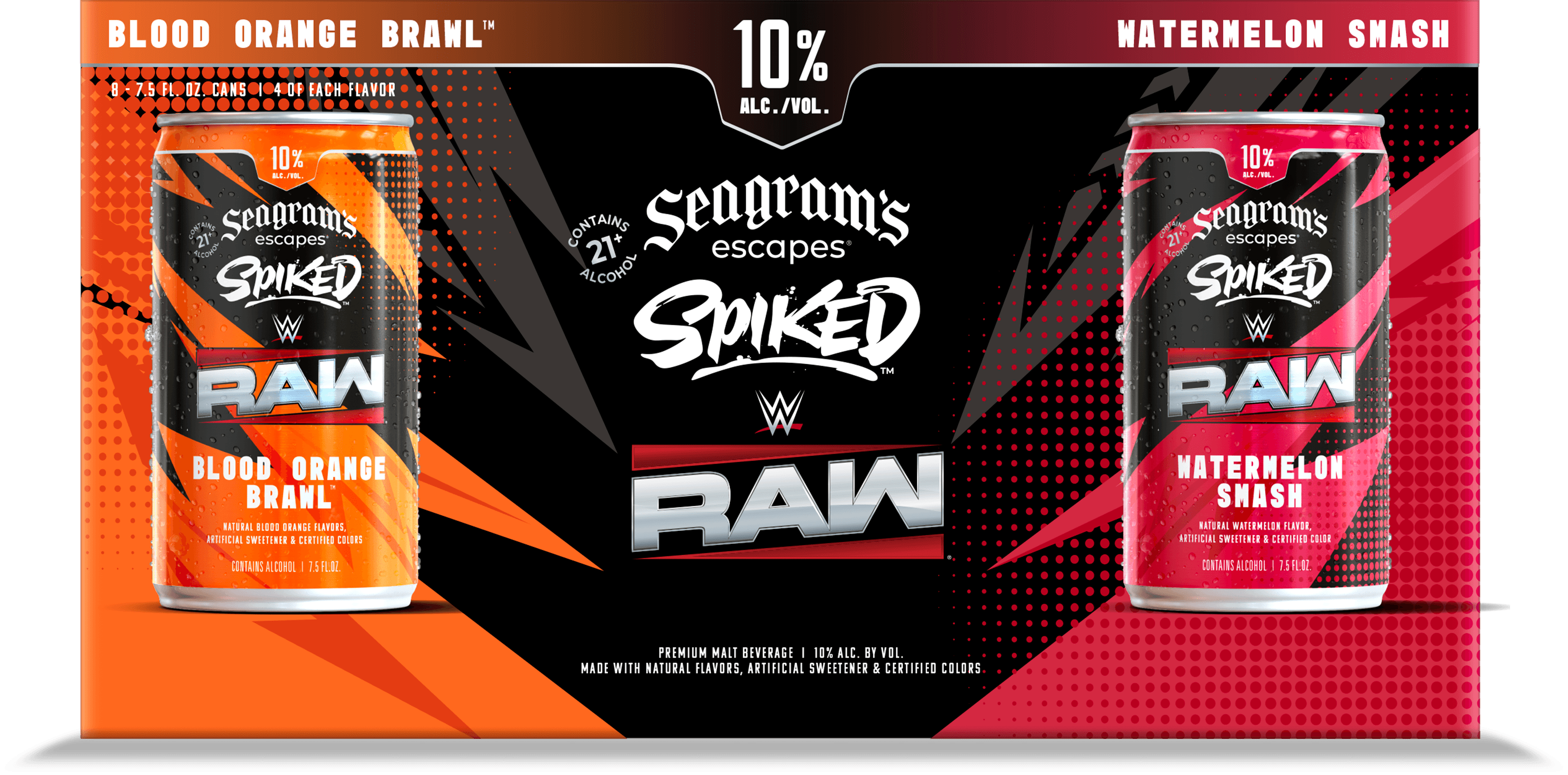 RAW Mini Cans 8 Pack