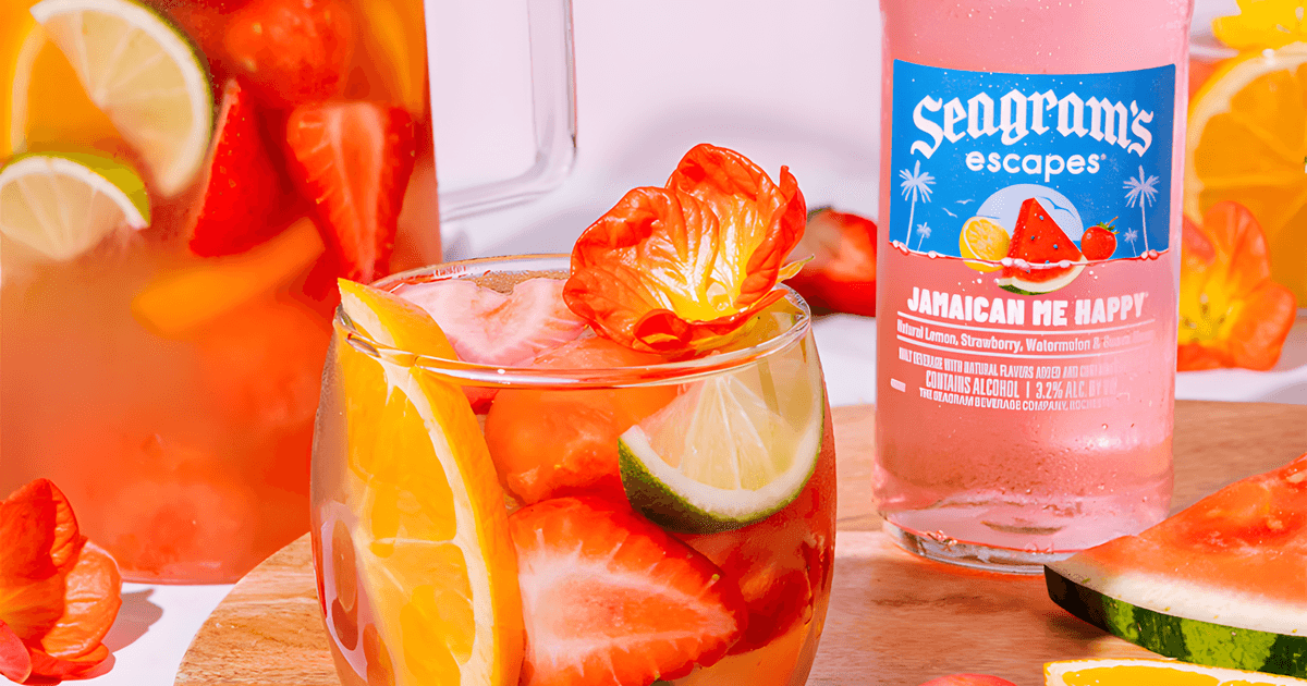 Tropical Sangria | Seagram's Escapes