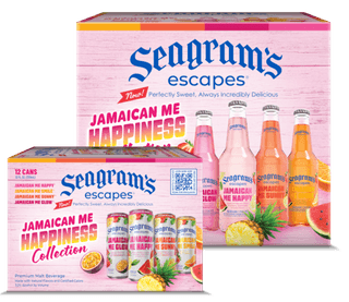 A bottle of Jamaican Me Happiness Collection Variety Pack