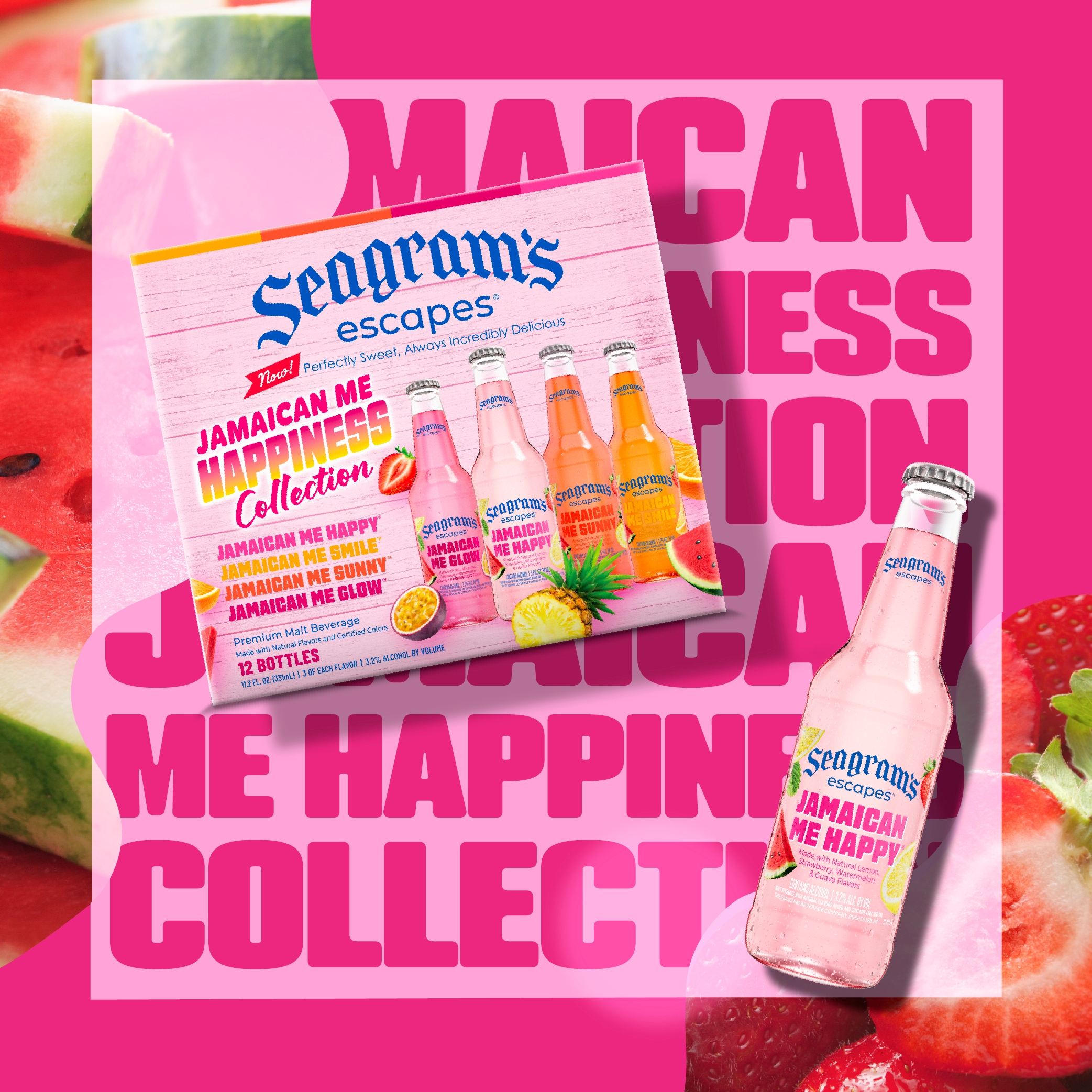 The Seagram's Escapes Jamaican Me Happiness Collection