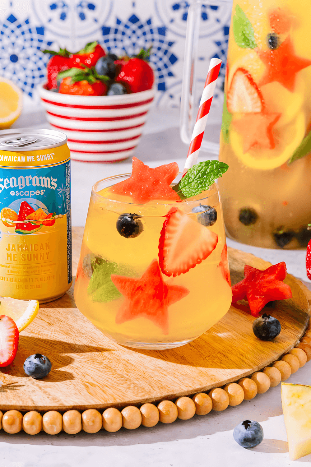 A photo of Star Spangled Punch recipe
