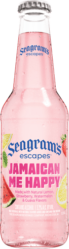 A bottle of Jamaican Me Happy