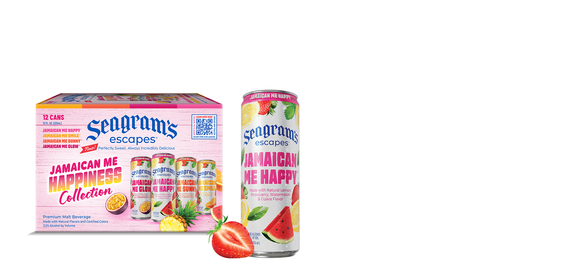 Jamaican Me Happiness Collection Variety Pack | Seagram's Escapes
